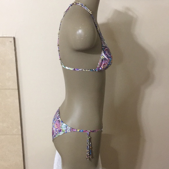 Victoria’s Secret Beaded Bikini Set Small - Picture 6 of 8